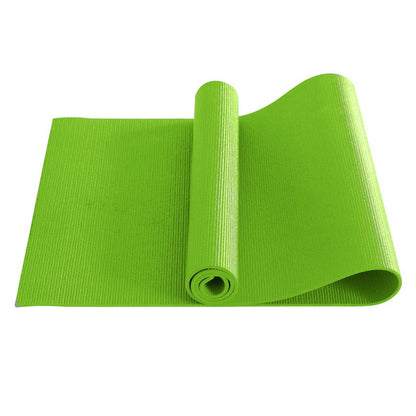 Extra Thick Yoga Mat 24"X72"X0.24" Thickness 6Mm -Eco Friendly Material- with High Density Anti-Tear Exercise Bolster